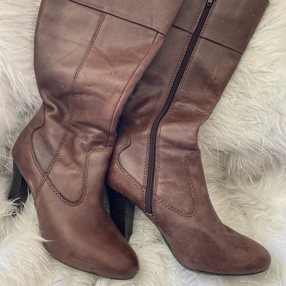 A.N.A Healed boots, NOT for those that need wide calf boots.